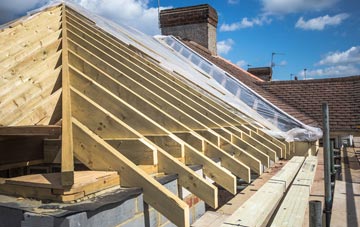 wooden roof trusses Knaith Park, Lincolnshire